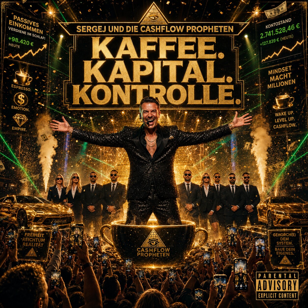 Cover Kaffee. Kapital. Kontrolle.