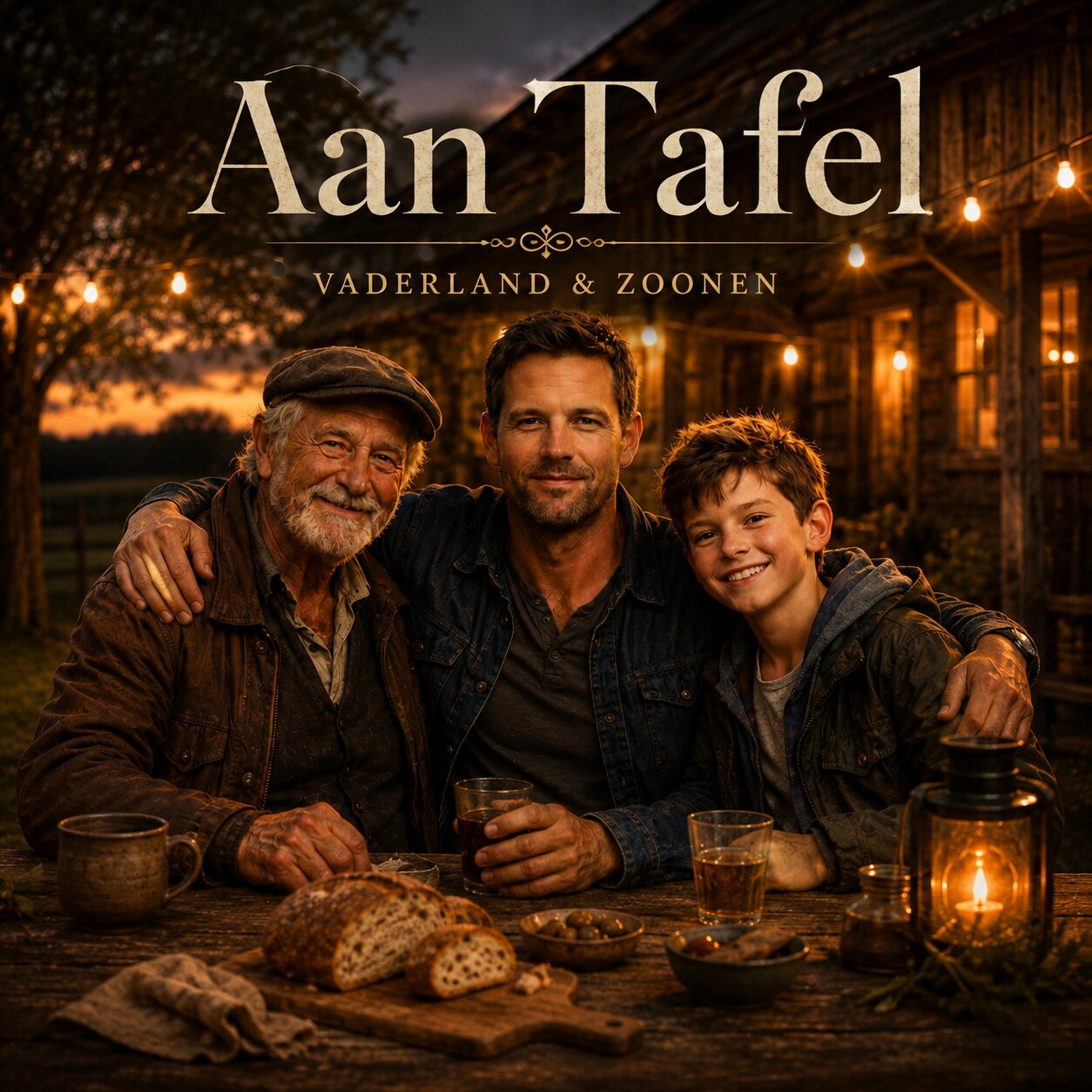 Cover Aan Tafel von Vaderland und Zoonen